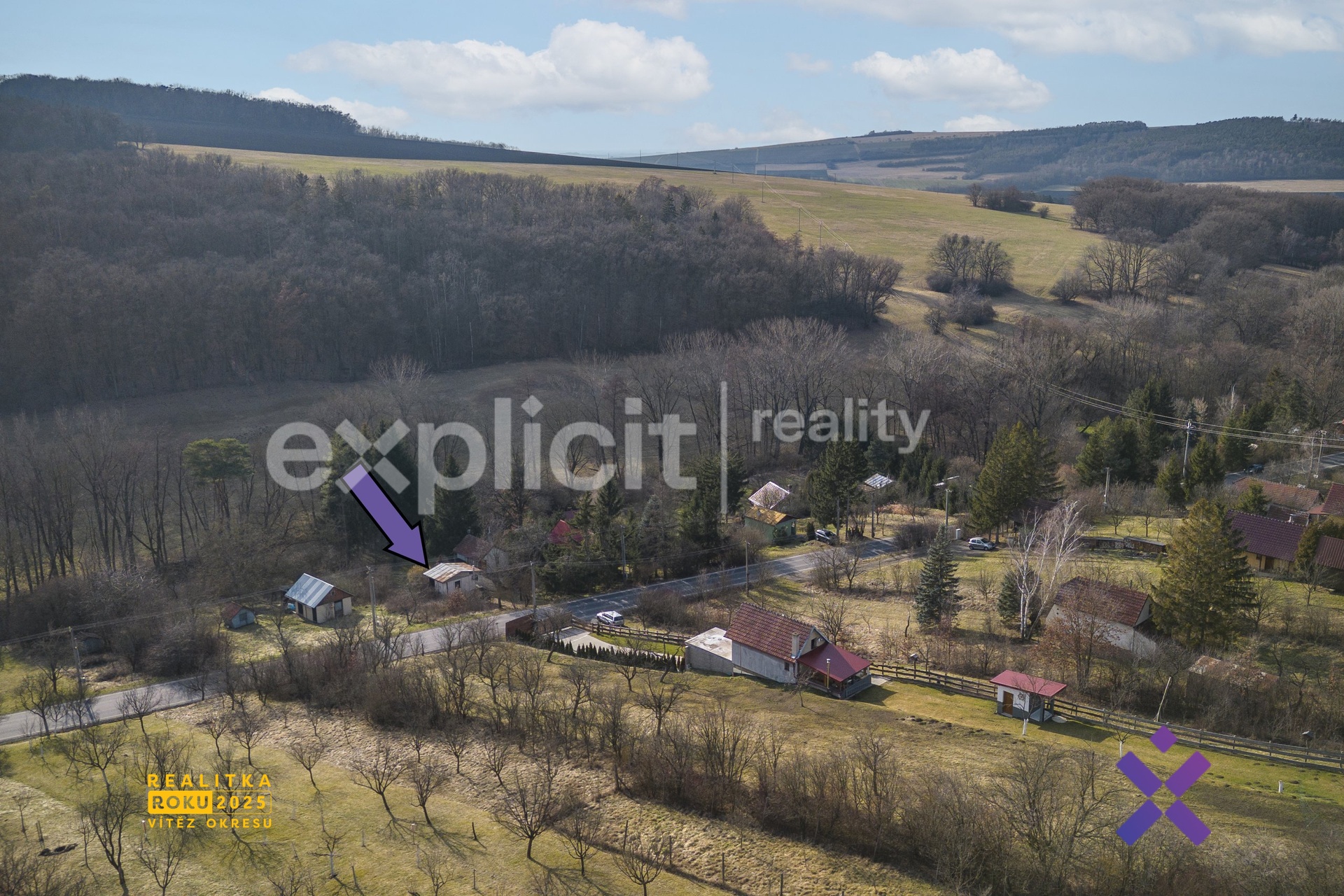 Filip Hladiš realitní makléř Prodej chaty 26 m², pozemek 364 m², Hluk, Babí hora