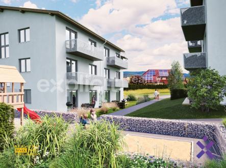 Filip Hladiš realitní makléř Prodej novostaveb bytů 3+kk 70 m² - 79 m², terasa 8 m², Fryšták, okres  | Prodej bytu, 3+kk, 71 m²