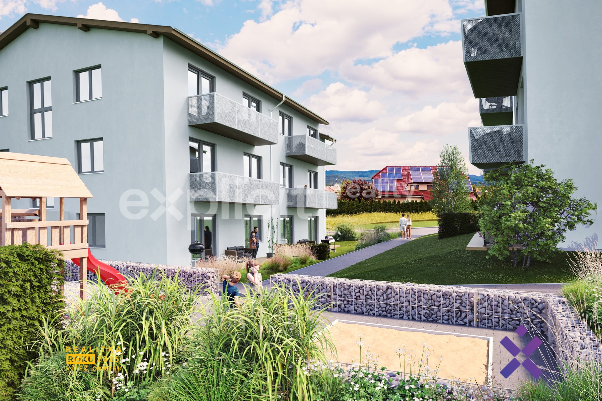 Filip Hladiš realitní makléř Prodej novostaveb bytů 2+kk 56 m² - 64 m², terasa 8 m² - 16 m², Fryšták