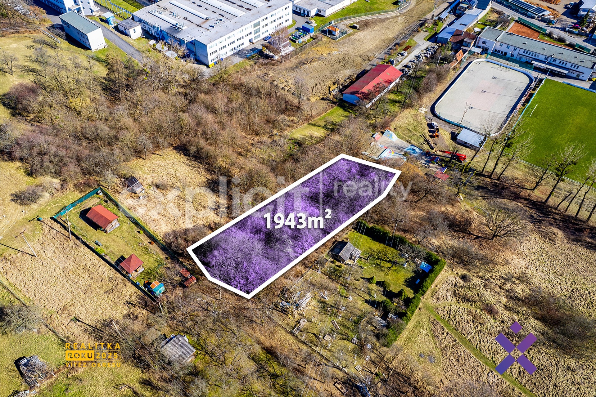 Prodej pozemku 1 943 m², Bojkovice