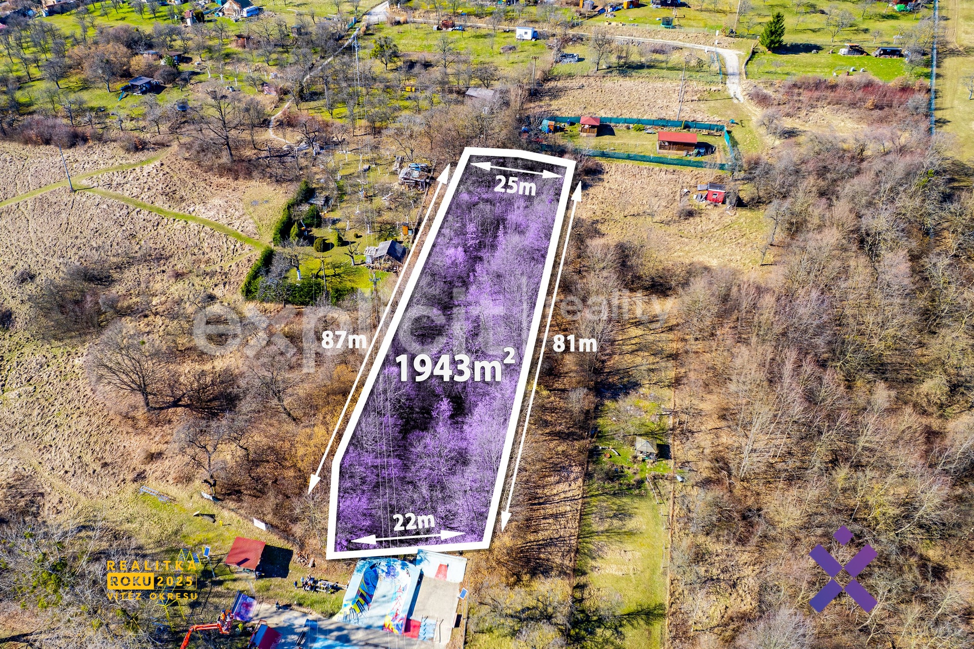 Prodej pozemku 1 943 m², Bojkovice