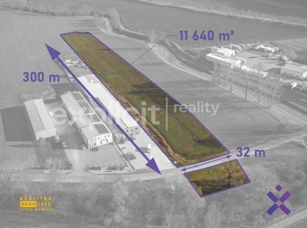 Prodej komerčního pozemku 11 640 m², Drslavice, okres Uherské Hradiště | Prodej - pozemek pro komerční výstavbu, 11 640 m²