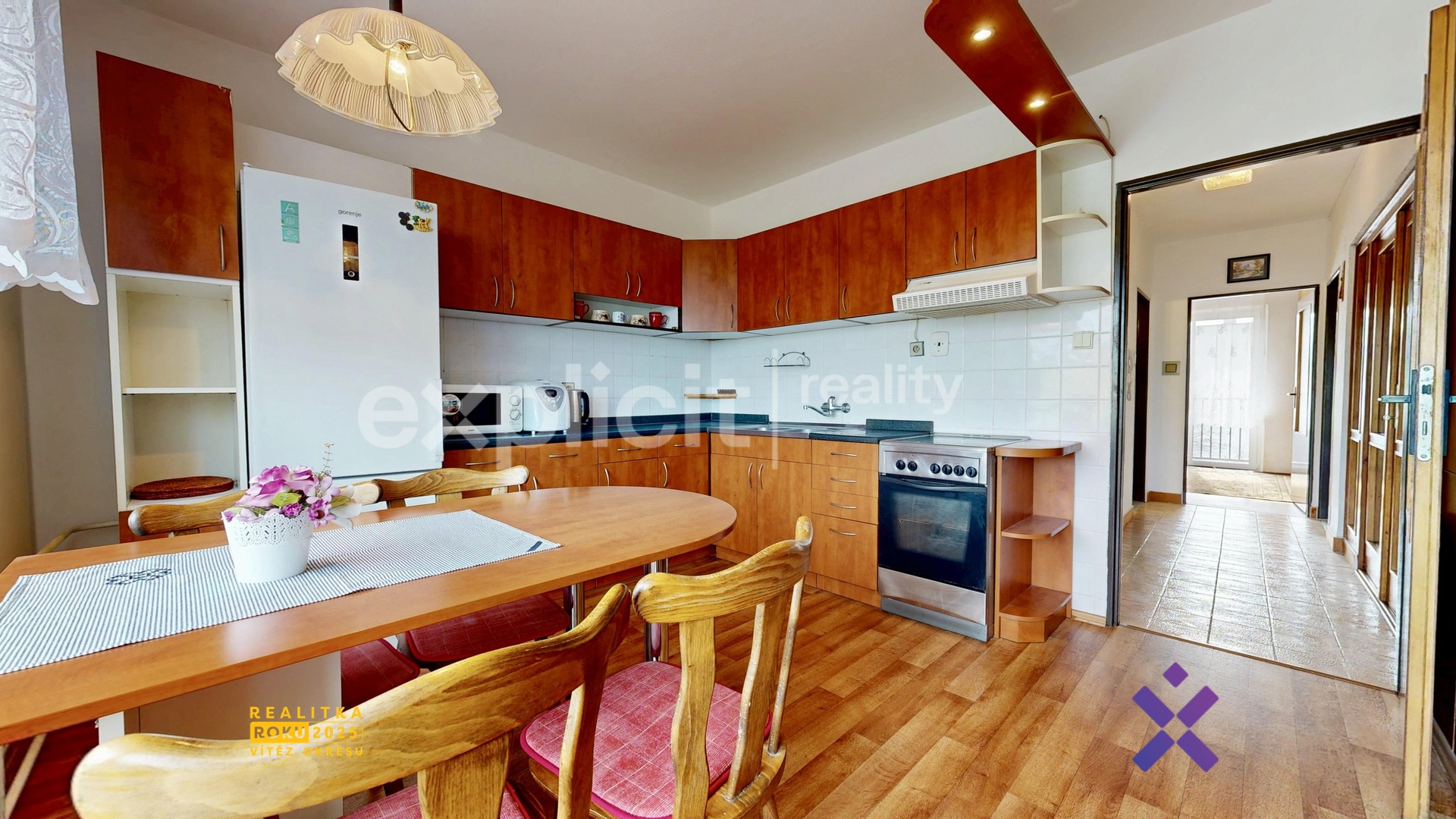 Pronájem zařízeného bytu 3+1 80 m², Nivnice, okres Uherské Hradiště