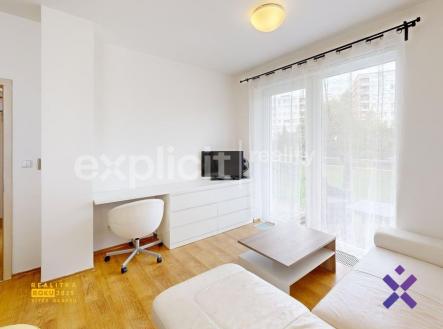 Pod-Kriby-5630-Bedroom | Pronájem bytu, 2+kk, 40 m²