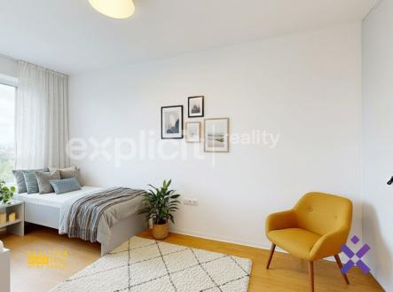 Ing. Jana Urbanová Explicit reality Rezidence u Dřevnice ložnice | Pronájem bytu, 2+kk, 44 m²