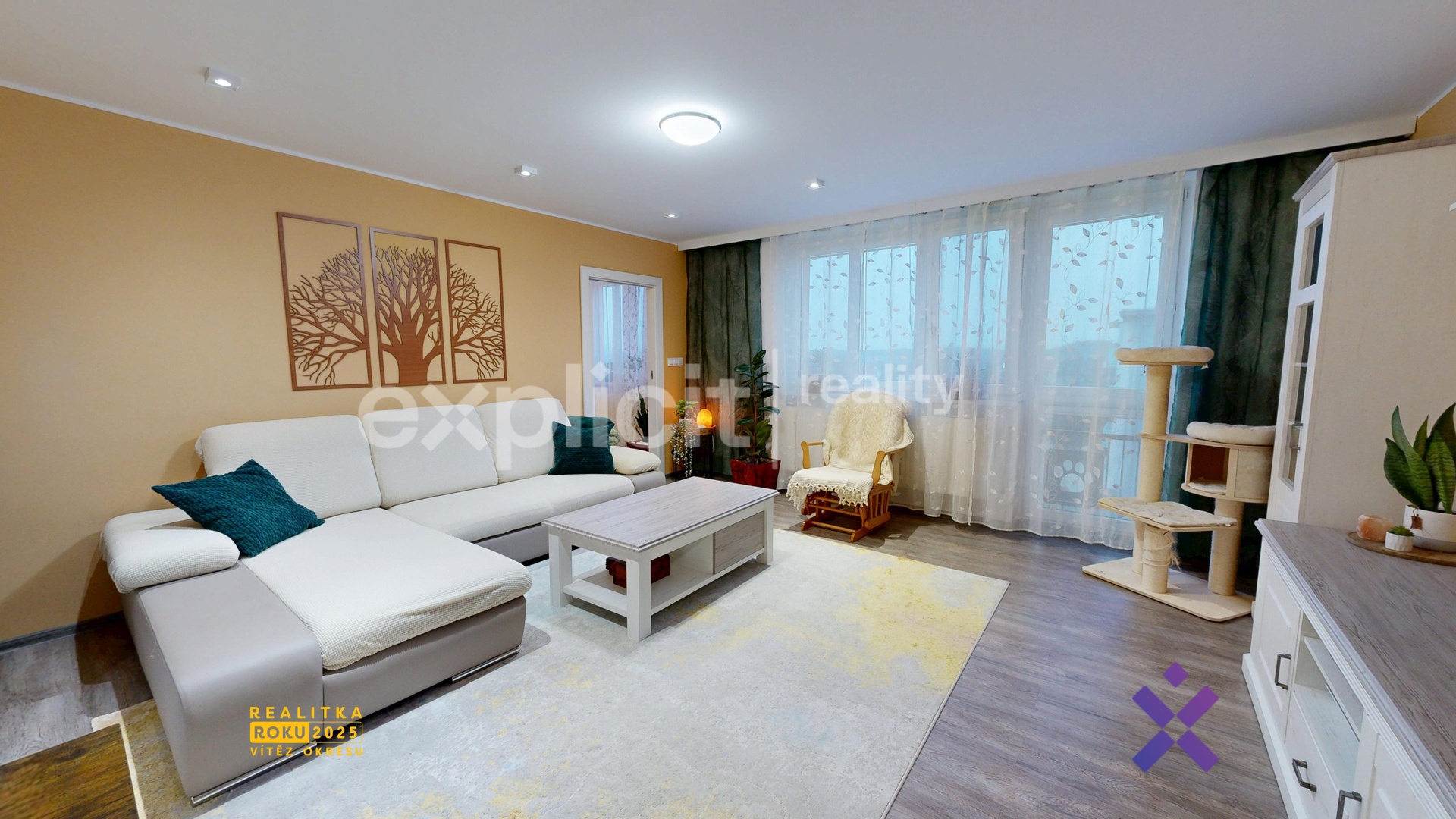 Pronájem bytu 3+1, 95 m² - ul. Družstevní, Kvasice