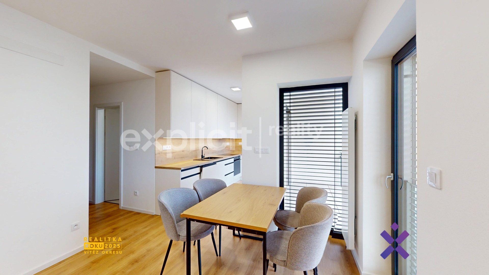 Pronájem bytu 2+kk 52 m² - Tyršovo nábřeží, Zlín