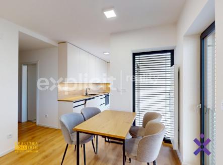 Pronájem bytu 2+kk 52 m² - Tyršovo nábřeží, Zlín | Pronájem bytu, 2+kk, 52 m²