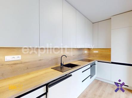 Pronájem bytu 2+kk 52 m² - Tyršovo nábřeží, Zlín | Pronájem bytu, 2+kk, 52 m²
