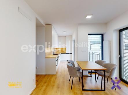 Pronájem bytu 2+kk 52 m² - Tyršovo nábřeží, Zlín | Pronájem bytu, 2+kk, 52 m²