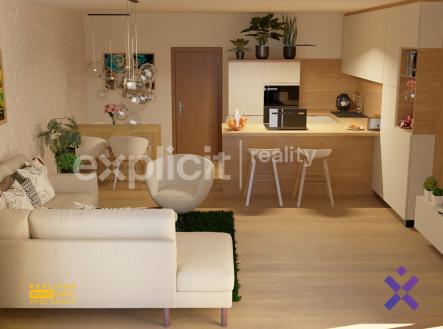 Filip Hladiš realitní makléř Prodej novostaveb bytů 4+kk 110 m² - 124 m², zahrada 130 m², Dolní Němč | Prodej bytu, 4+kk, 110 m²