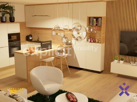 Filip Hladiš realitní makléř Prodej novostaveb bytů 4+kk 110 m² - 124 m², zahrada 130 m², Dolní Němč | Prodej bytu, 4+kk, 110 m²