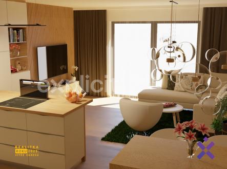 Filip Hladiš realitní makléř Prodej novostaveb bytů 4+kk 110 m² - 124 m², zahrada 130 m², Dolní Němč | Prodej bytu, 4+kk, 110 m²