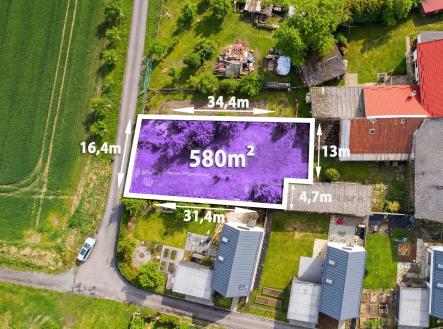Alice Nováková Explicit Reality Pozemek Zahnašovice1b | Prodej - pozemek pro bydlení, 580 m²
