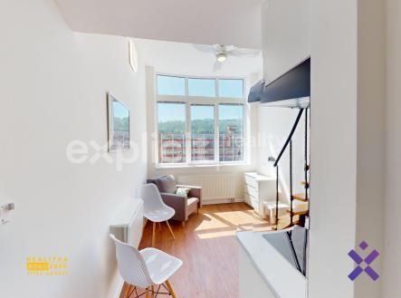 Pronájem ateliéru 1+kk, 30 m² - Zlín (Loft) | Pronájem bytu, 1+kk, 30 m²