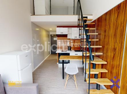 Pronájem ateliéru 1+kk, 35 m² - Zlín (Loft) Ing. Martin Souček & Explicit Reality | Pronájem bytu, 1+kk, 35 m²