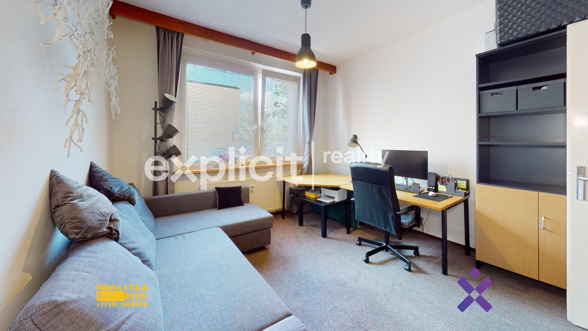 Pronájem bytu 2+1 58 m² - Větrná 4655, Zlín