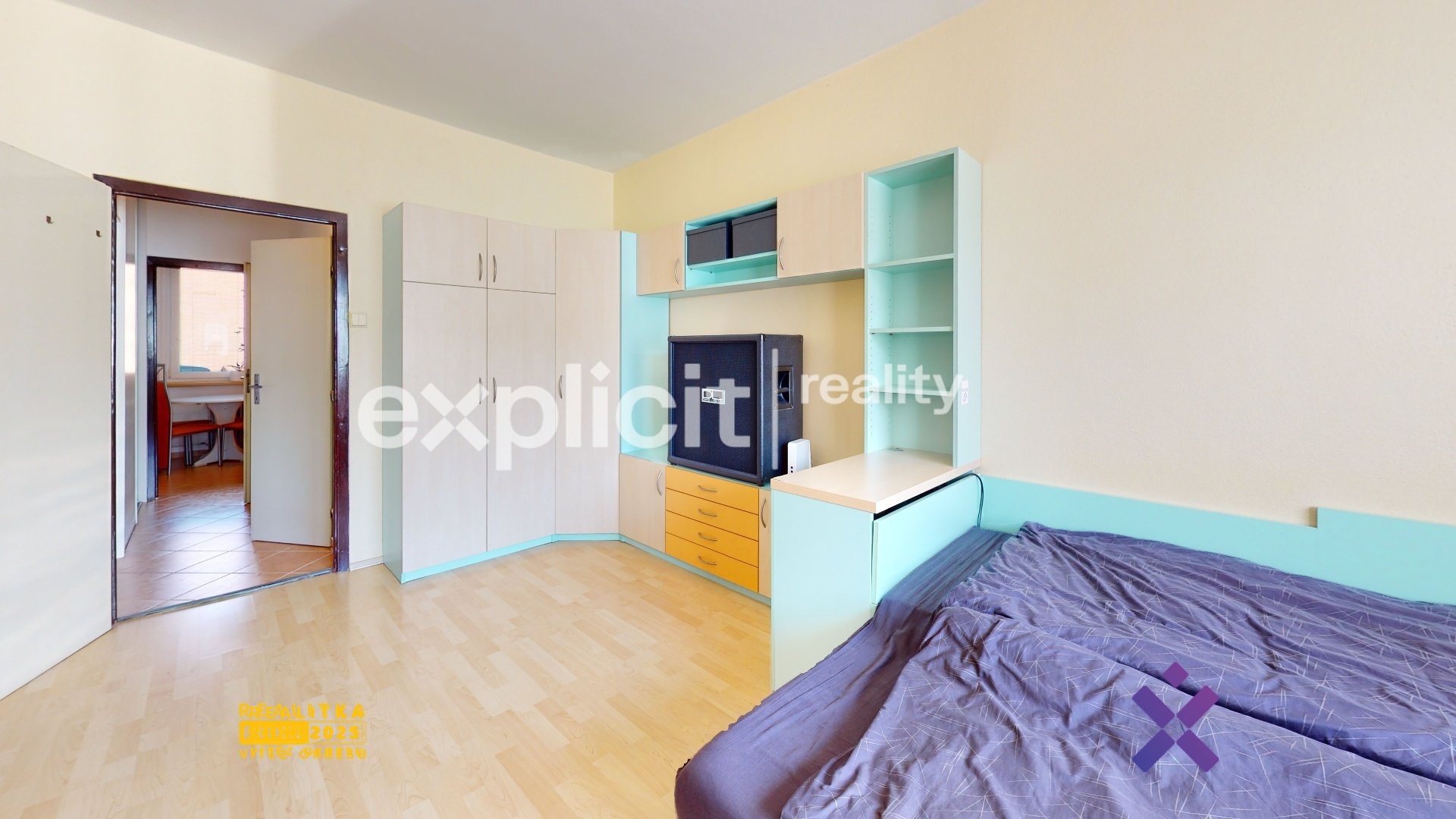 Pronájem bytu 2+1 58 m² - Větrná 4655, Zlín