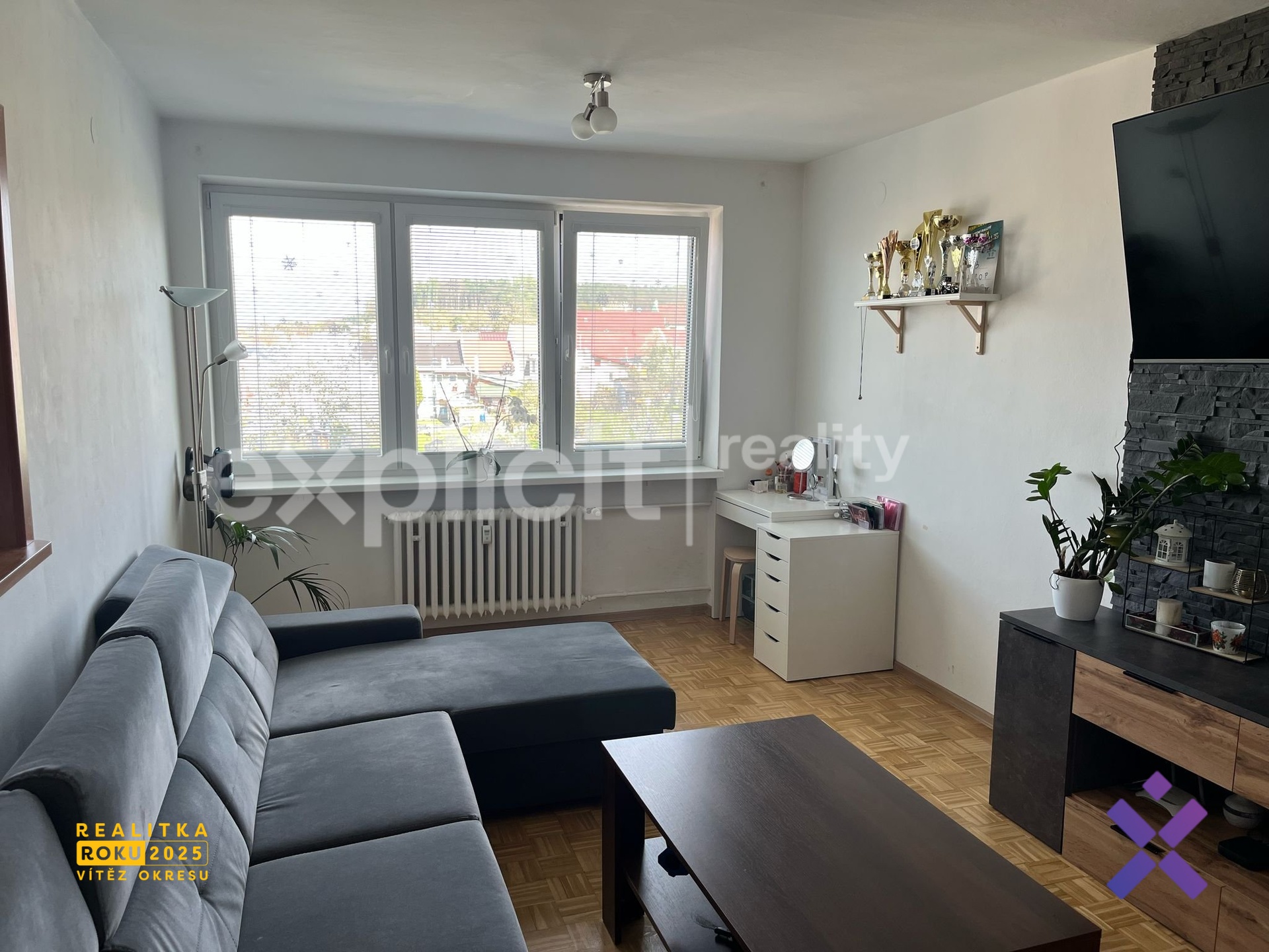 Pronájem bytu 3+1 79 m² - U Sídliště, Zlín - Malenovice