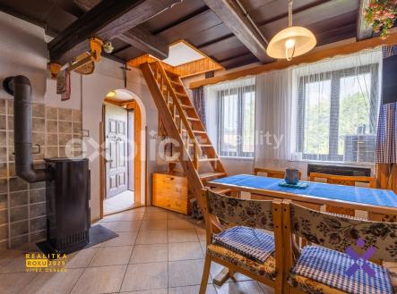Prodej rodinného domu 62 m², pozemek 424 m² - Bystřice pod Lopeníkem 112 Ing. Martin Souček & Explic | Prodej - chata/rekreační objekt, 62 m²