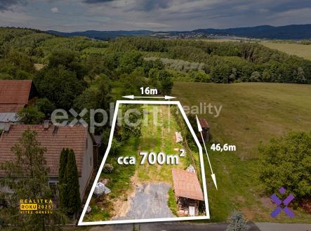 Prodej pozemku Veselá, Jan Biernát, Explicit reality3 | Prodej - pozemek pro bydlení, 700 m²