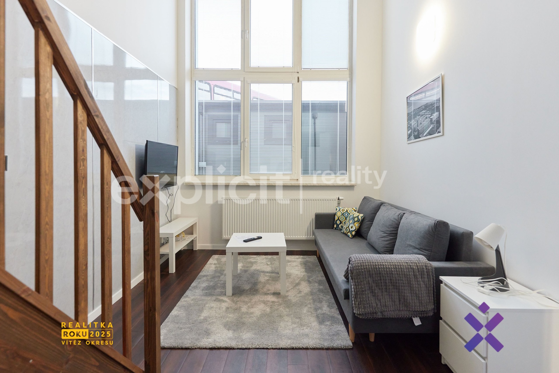 Pronájem ateliéru 1+kk, 40 m² - Zlín (Loft)