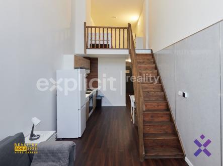 Pronájem ateliéru 1+kk, 40 m² - Zlín (Loft) | Pronájem bytu, 1+kk, 40 m²