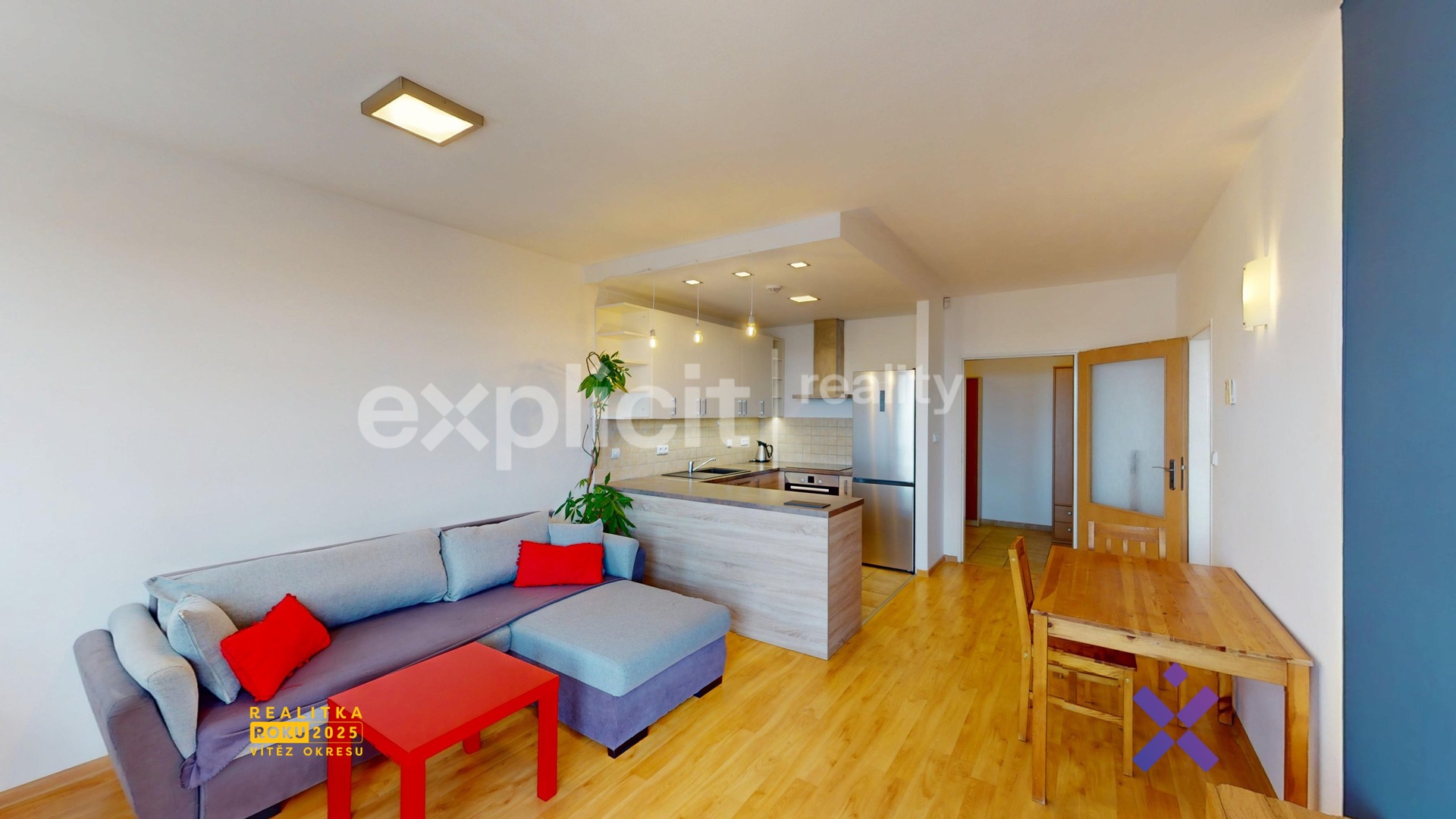 Pronájem bytu 2+kk 51 m² - Voženílkova 5562, Zlín