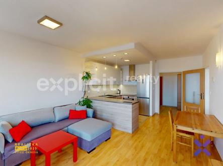 Pronájem bytu 2+kk 51 m² - Voženílkova 5562, Zlín | Pronájem bytu, 2+kk, 51 m²