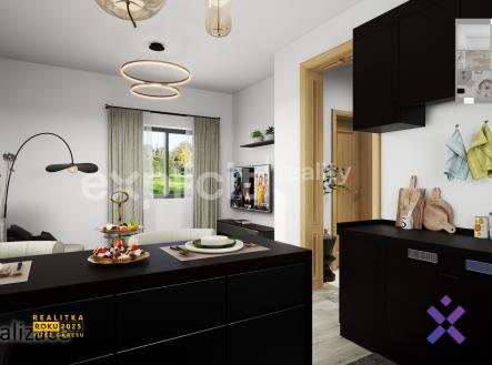 Filip Hladiš realitní makléř - Prodej mezonetových bytů v projektu 3+kk 61 - 66 m², pozemek 136 - 16 | Prodej bytu, 3+kk, 61 m²