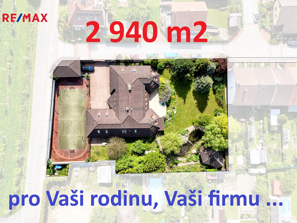 rozložení pozemku ...
