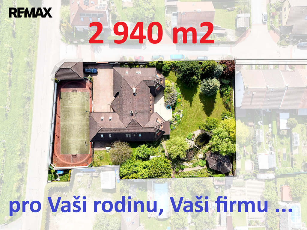 rozložení pozemku ...