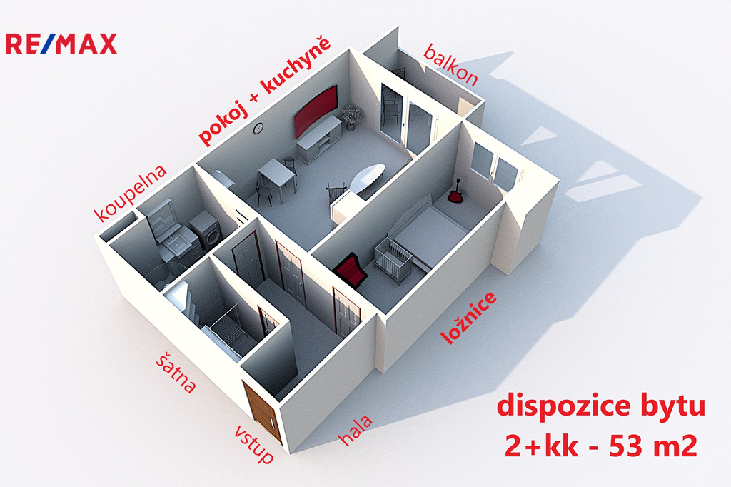 dispozice bytu ...