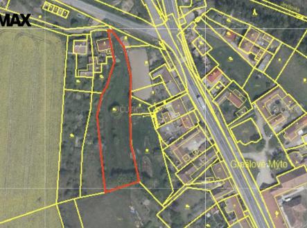 pozemek-situace.jpg | Prodej - pozemek pro bydlení, 2 948 m²
