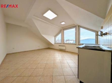 pokoj s koutem kuchyňským ... | Pronájem bytu, 2+kk, 50 m²