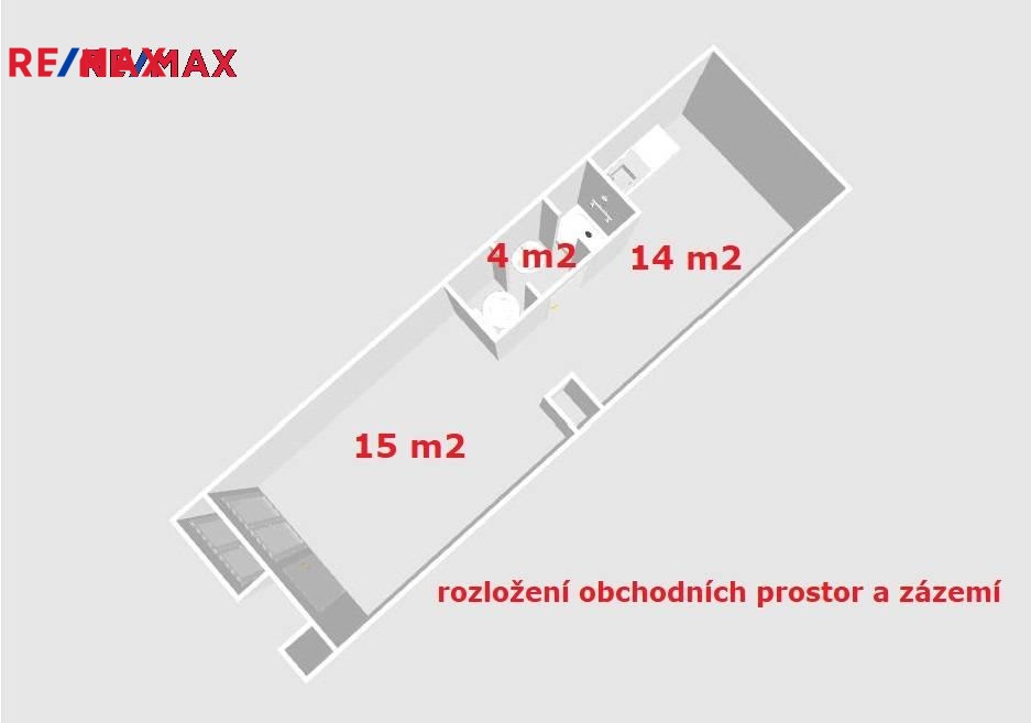 rozložení prostor ...