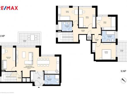 Půdorys | Prodej bytu, 6+1, 157 m²