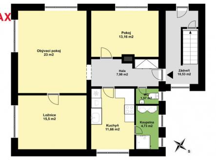 3446-zdicka.jpg | Pronájem bytu, 3+1, 88 m²