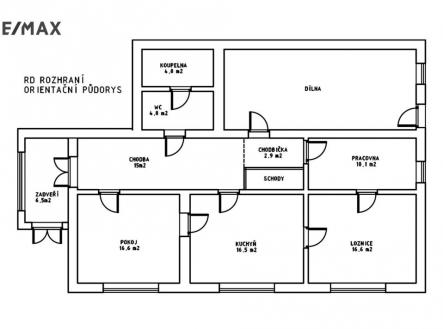 pudorys-dracka.jpg | Prodej - dům/vila, 130 m²