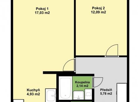 4100-petrzilkova.jpg | Prodej bytu, 2+kk, 43 m²