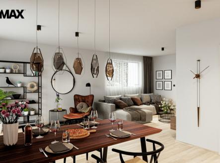 merunkova-hradec-kralove-obyvak-2.jpg | Prodej bytu, 3+kk, 100 m²