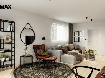 merunkova-hradec-kralove-obyvak.jpg | Prodej bytu, 3+kk, 100 m²