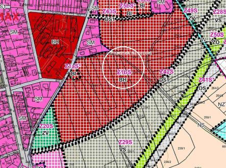 územní plán | Prodej - pozemek pro bydlení, 1 680 m²