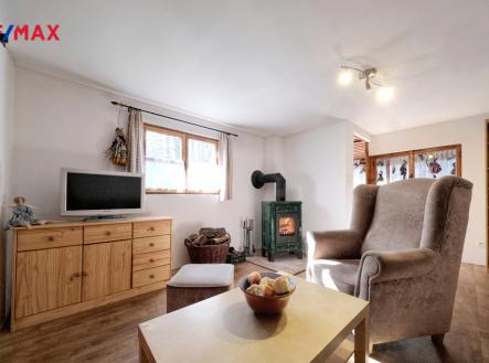 Obývací pokoj | Prodej - chata/rekreační objekt, 57 m²