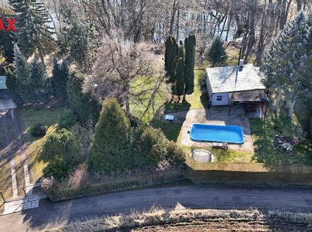 Pohled shora | Prodej - chata/rekreační objekt, 57 m²