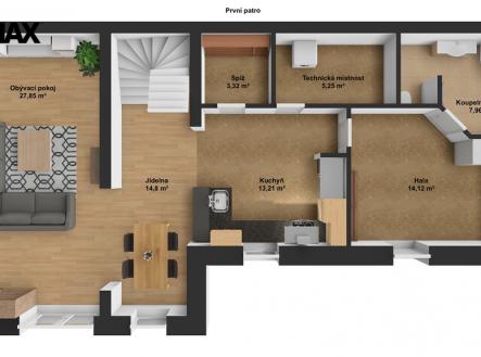 prvnipatro-s-rozmery-1.jpg | Prodej - dům/vila, 165 m²