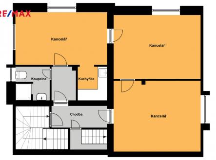 Pronájem - kanceláře, 53 m² obrázek