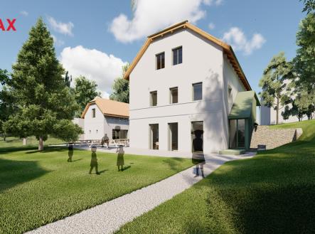 vizualizace budoucího stavu | Prodej - dům/vila, 415 m²