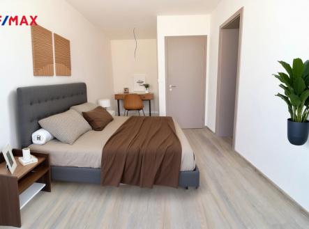 ložnice s koupelnou | Pronájem bytu, 4+kk, 100 m²