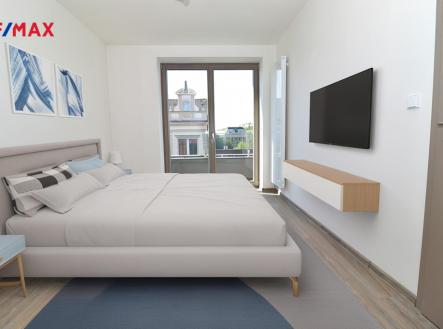 ložnice 1 | Pronájem bytu, 4+kk, 100 m²